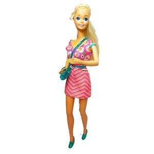 1991 Vintage  Bathtime Fun Barbie with Crocheted Purse Plus Extra Outfit